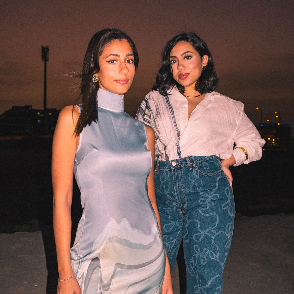 Mille World - The Palestinian Duo Behind Dukkan Avantique on Fashion, Identity, and Why Neutrality Isn’t an Option